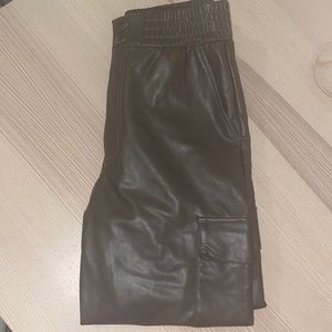 Leather Jogger sweatpant